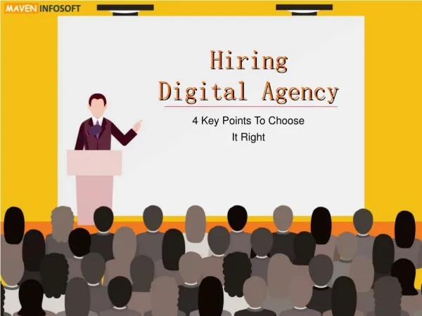 4 Points To Help You Choose Right Digital Agency