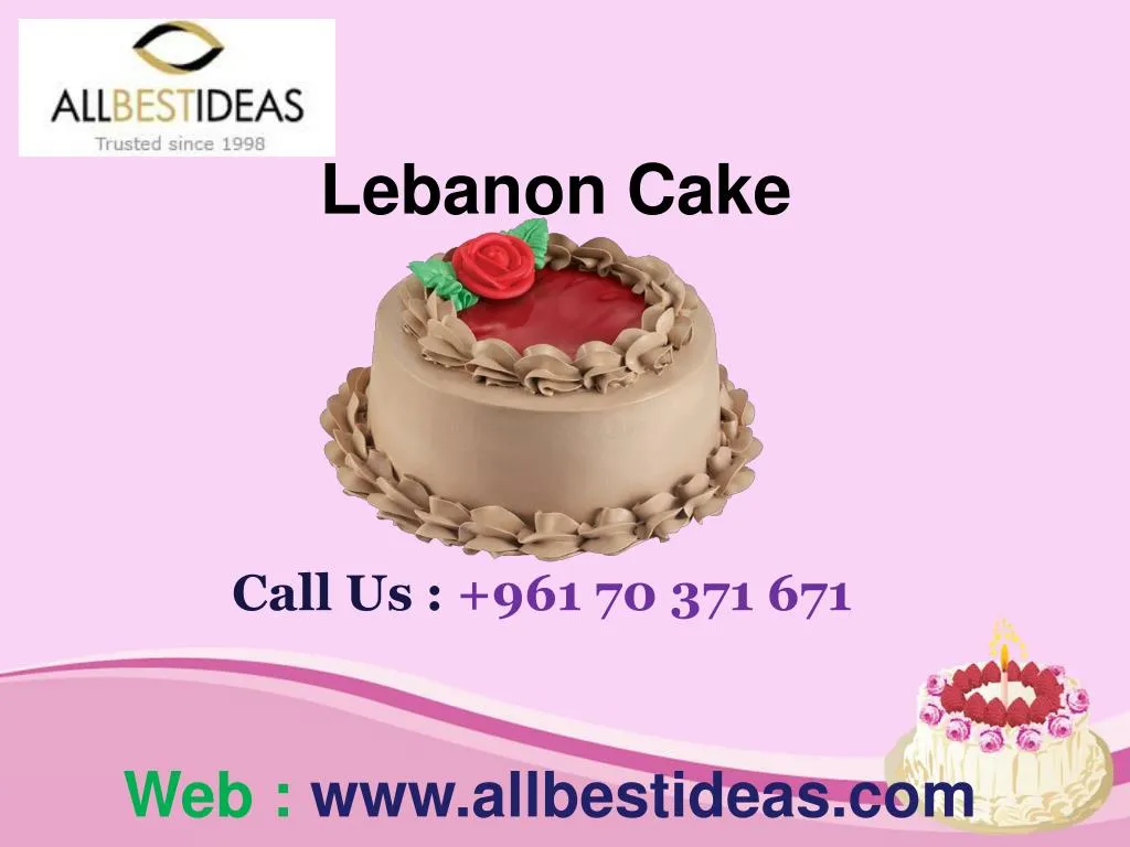 lebanon cake