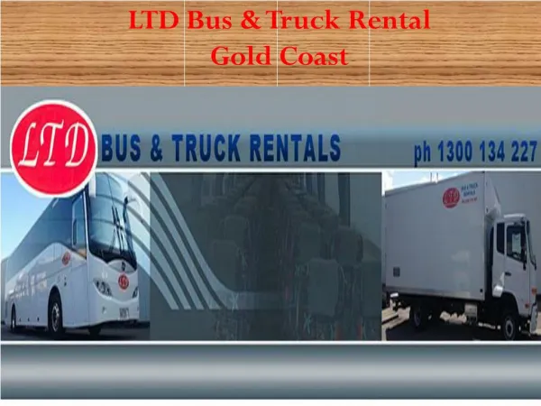 truck hire gold coast