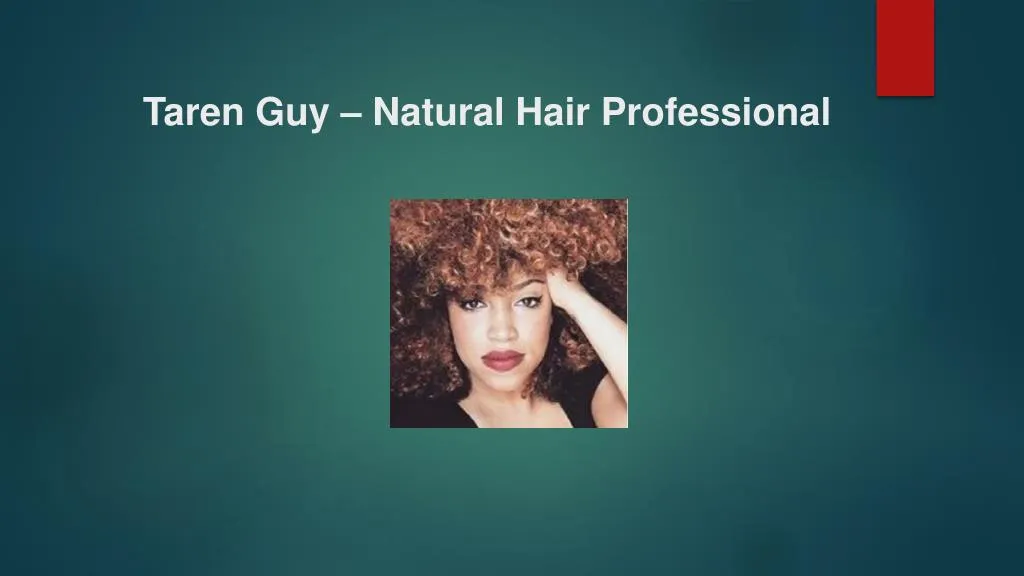 taren guy natural hair professional