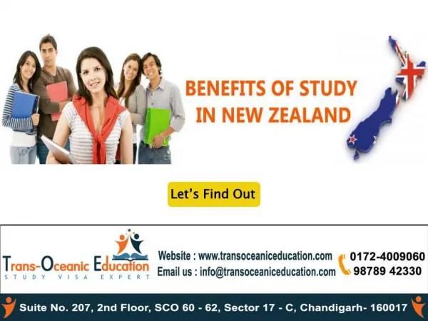 benefits of study in new zealand