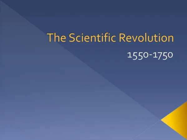 Mayer -World History - Scientific Revolution