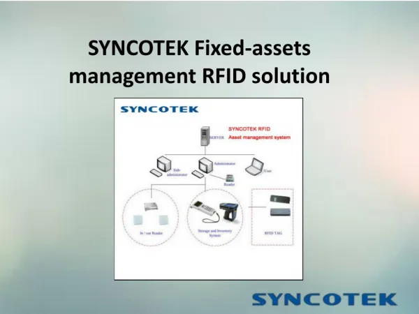 SYNCOTEK Fixed-assets management RFID solution