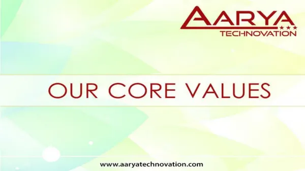 Aarya Technovation - Next Generation Online Products