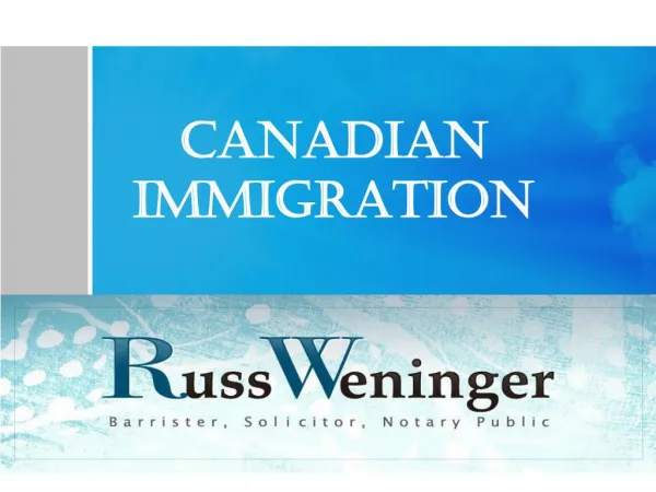 Possibility of Immigrating to Canada