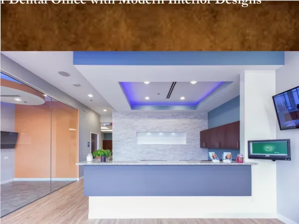 Expert Dental Office Interior Designer Firm - Arminco Inc.