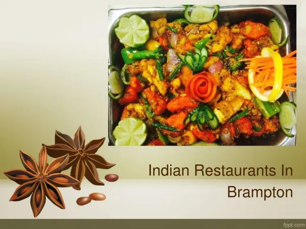 Best Indian Restaurant Brampton