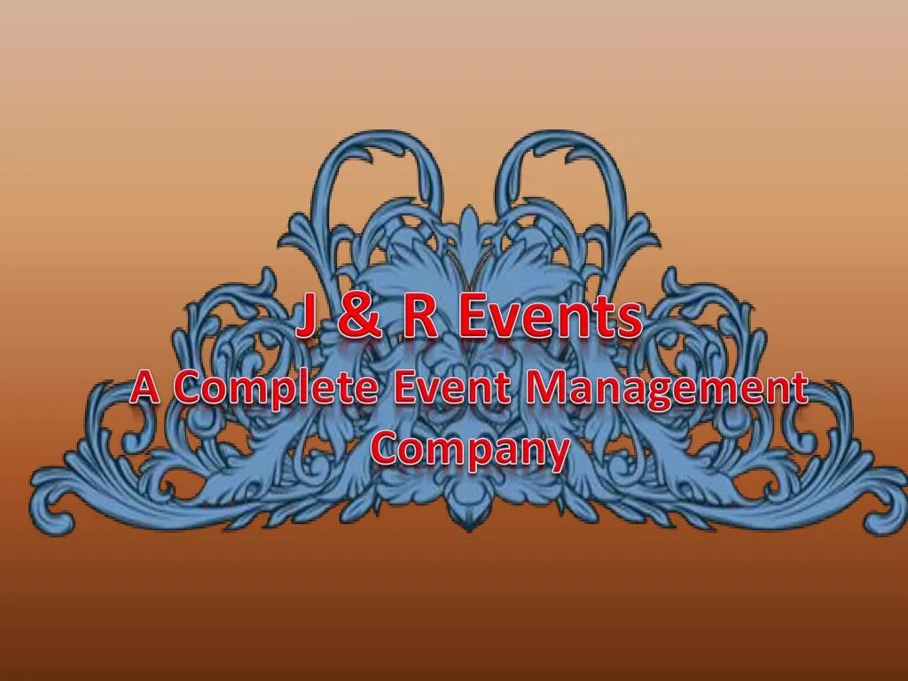 j r events a complete event management company