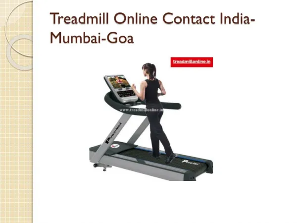 Treadmill Online Contact