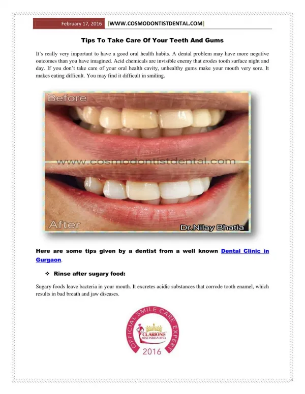 Root Canal Treatment in Gurgaon | Cosmodontist Dental Clinic