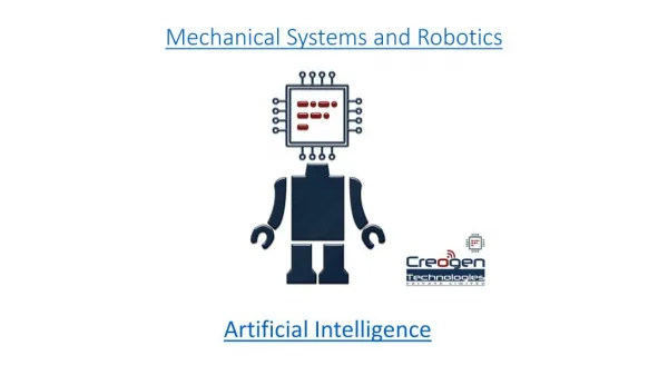 Mechanical Systems, Robotics and Automation