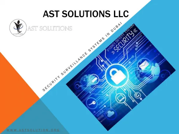Security Companies in Dubai - AST Solutions