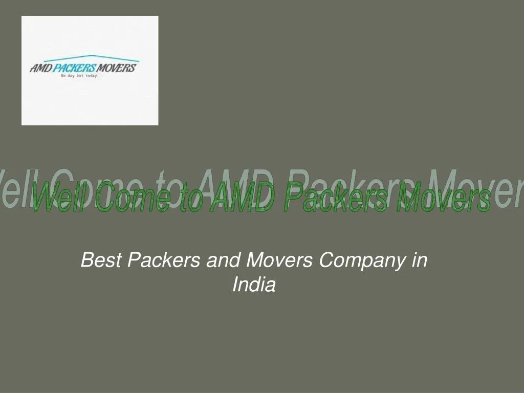 best packers and movers company in india