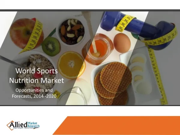 Sports Nutrition Market Size, Growth & Industry Trends 2020
