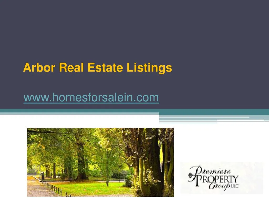 arbor real estate listings