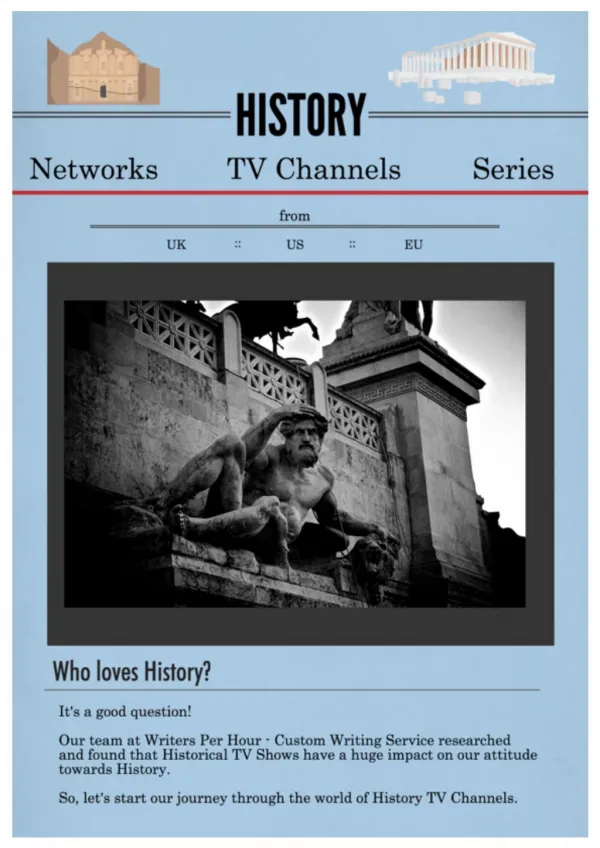 History Channels, Series, TV Shows by Writers Per Hour