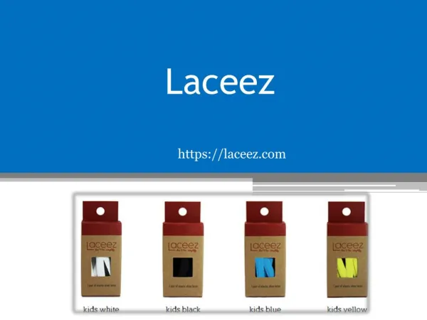 Elastic Shoelaces - laceez.com