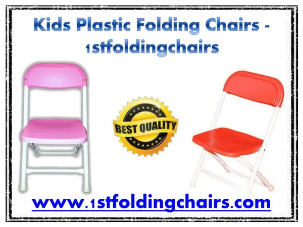 Kids Plastic Folding Chairs - 1stfoldingchairs