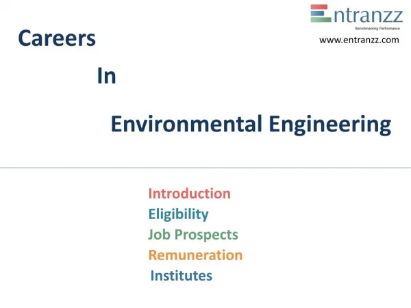 Careers In Environmental Engineering
