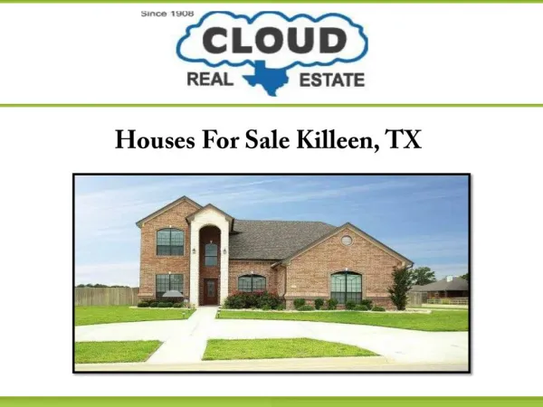 Houses For Sale Killeen, TX