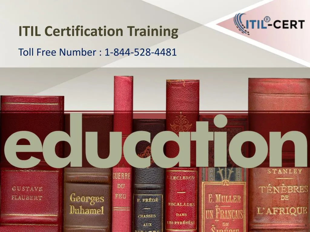 itil certification training