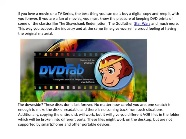 DVDFab Review-Rip and Copy DVDs in Windows 10 Easily