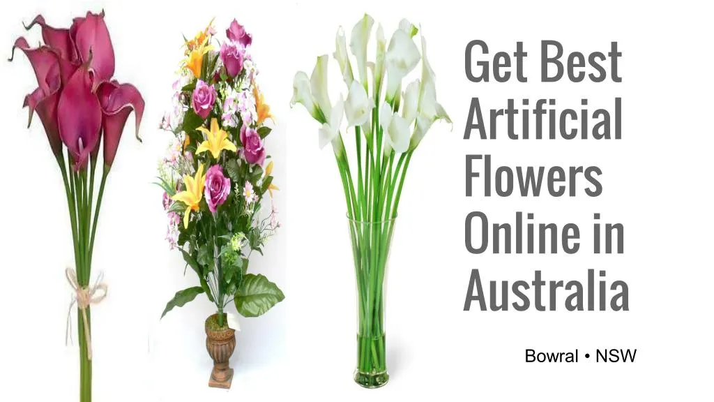 get best artificial flowers online in australia