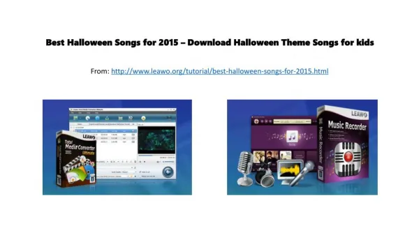 Best halloween songs for 2015 – download halloween theme songs for kids
