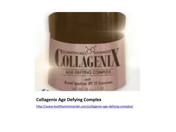 Collagenix Age Defying Complex