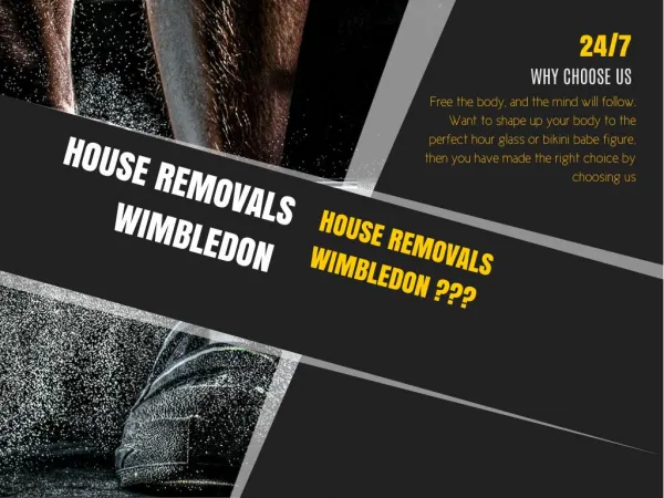 House Removals Wimbledon