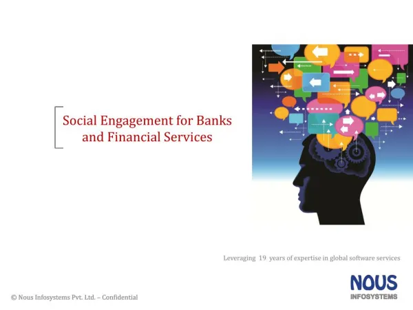 Social Engagement for Banks and Financial Services