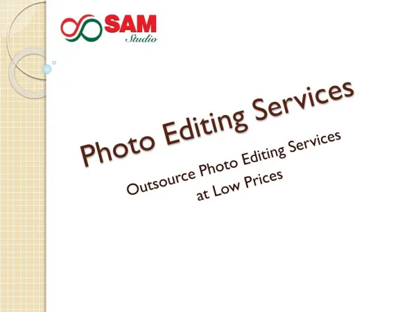 Image editing services provider- outsource image editing