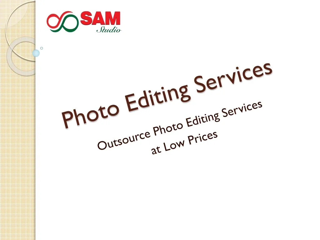 photo editing services