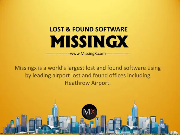 Online Lost and Found Software