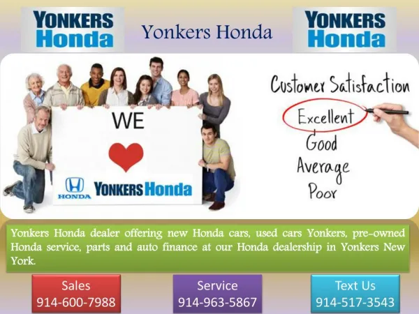 Find the Honda Dealership in ny | Yonkers Honda