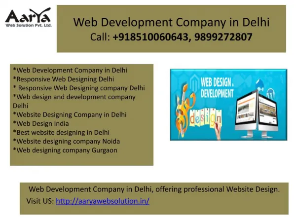 Web Development Company in Delhi, Website Designing Company in Delhi, Web Designing Company Gurgaon