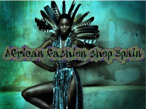 African fashion shop Spain