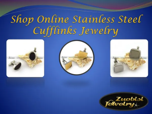 Shop Online Stainless Steel Cufflinks Jewelry
