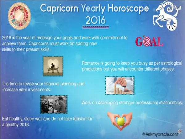 Capricorn Love Horoscope | Free Yearly Horoscope 2016