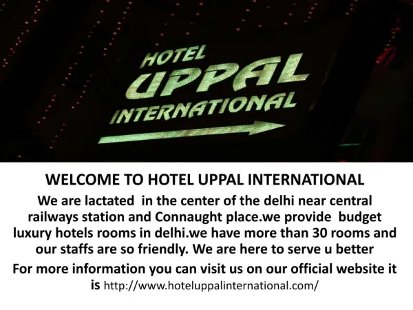 budget hotel in delhi