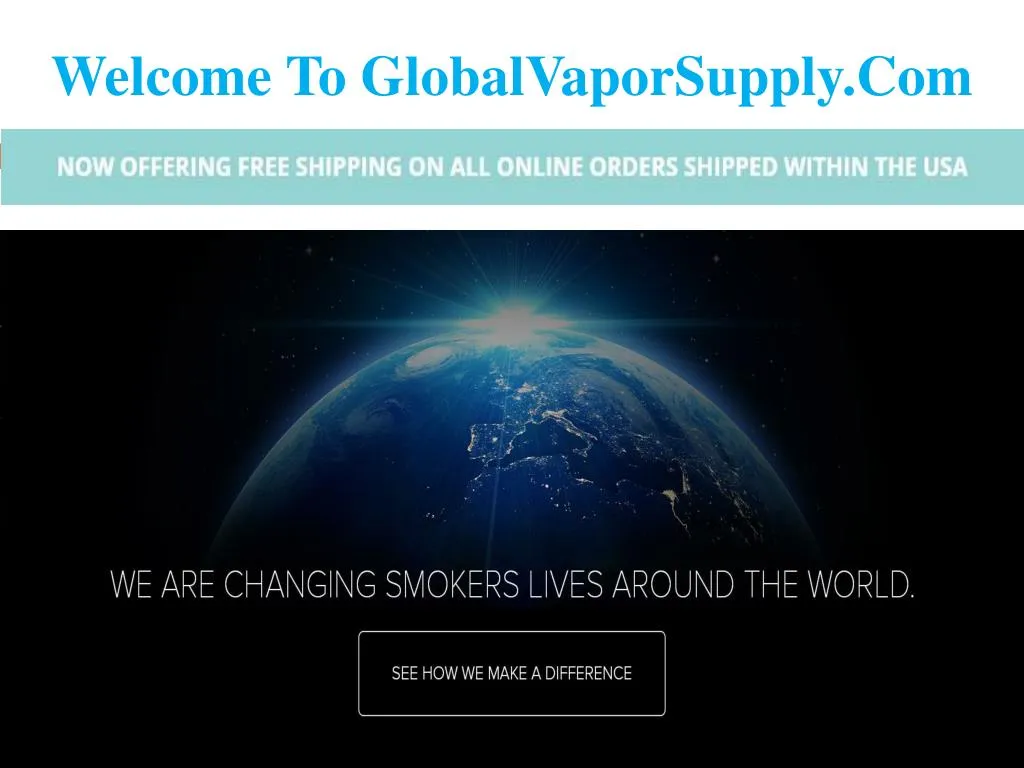 welcome to globalvaporsupply com