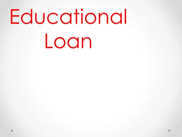 Education Loan