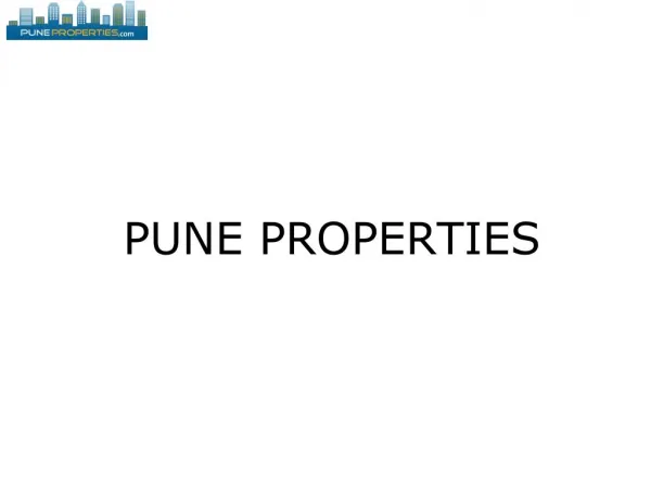 Pune Properties - Park Landmark