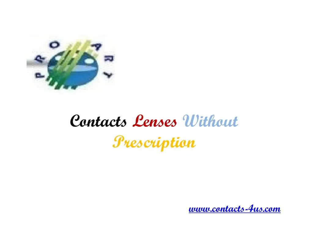 contacts lenses without prescription