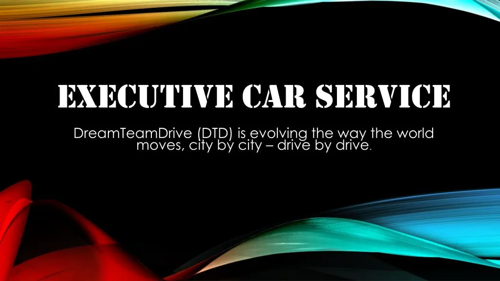 executive car service