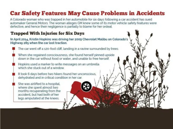 Car safety features may cause problems in accidents