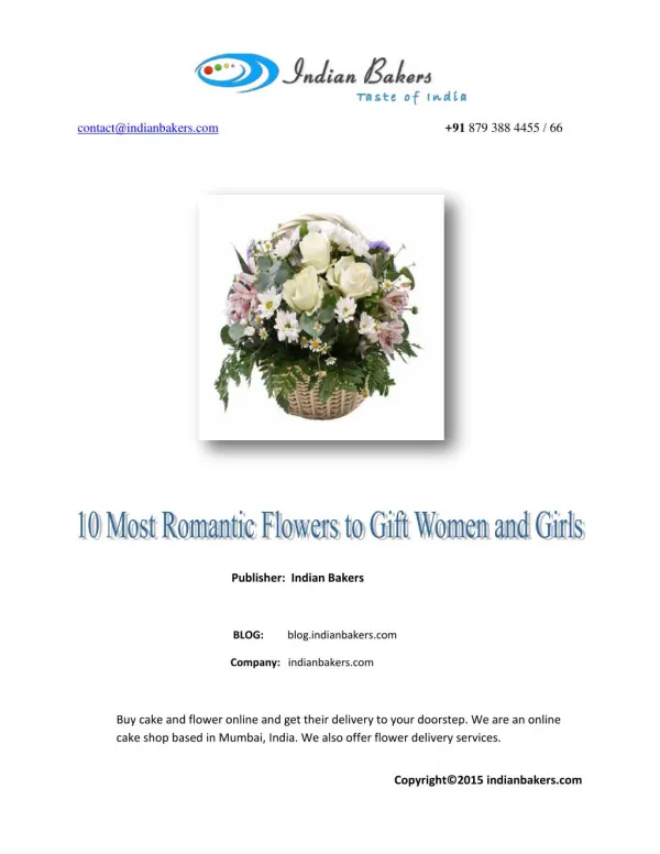 10 Most Romantic Flowers to Gift Women and Girls
