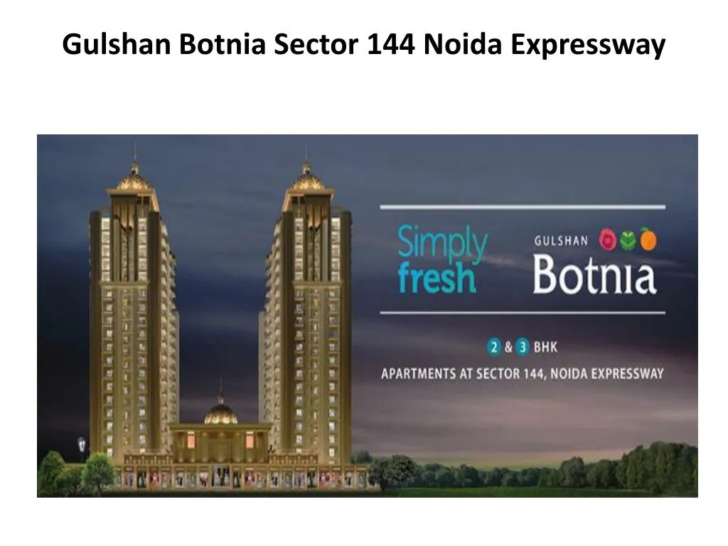 gulshan botnia sector 144 noida expressway