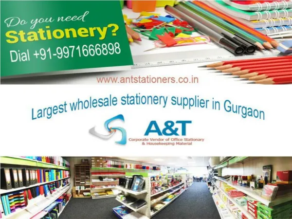 Largest stationery suppliers in gurgaon