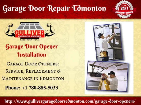 Garage Door Repair Opener Installation Tips - Gulliver Garage Doors